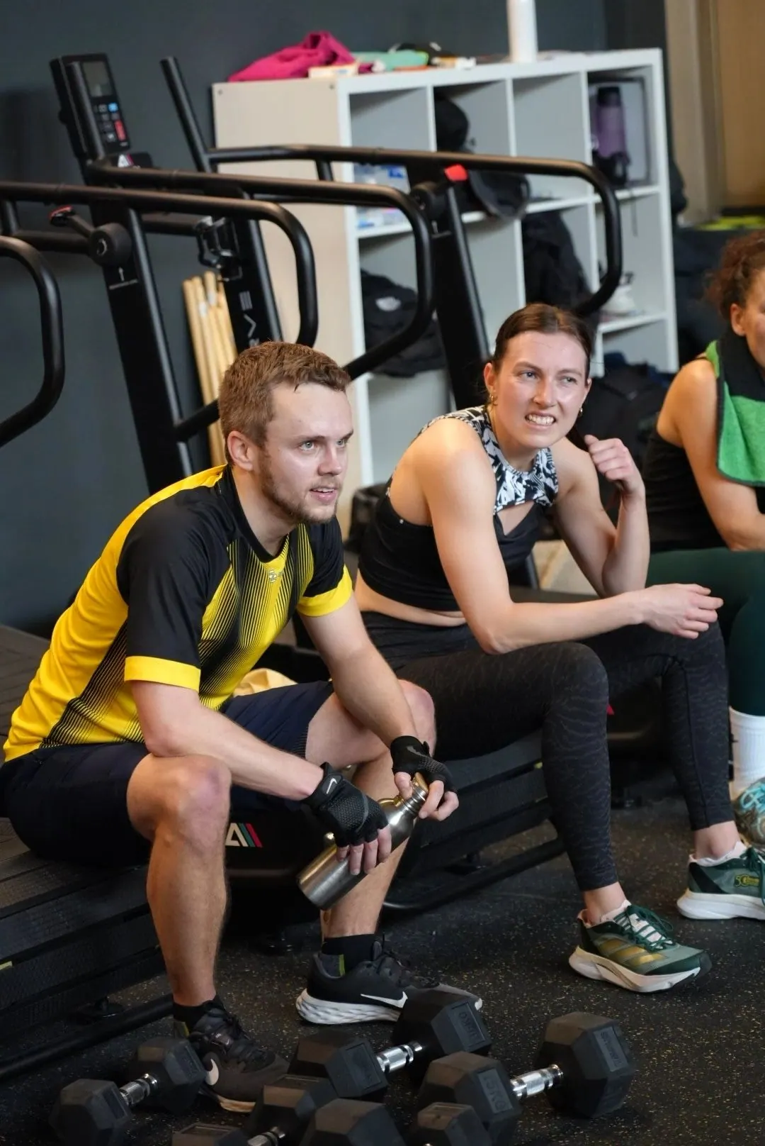 HYROX Training mit Sled Push bei IKICOR in Köln-Sülz